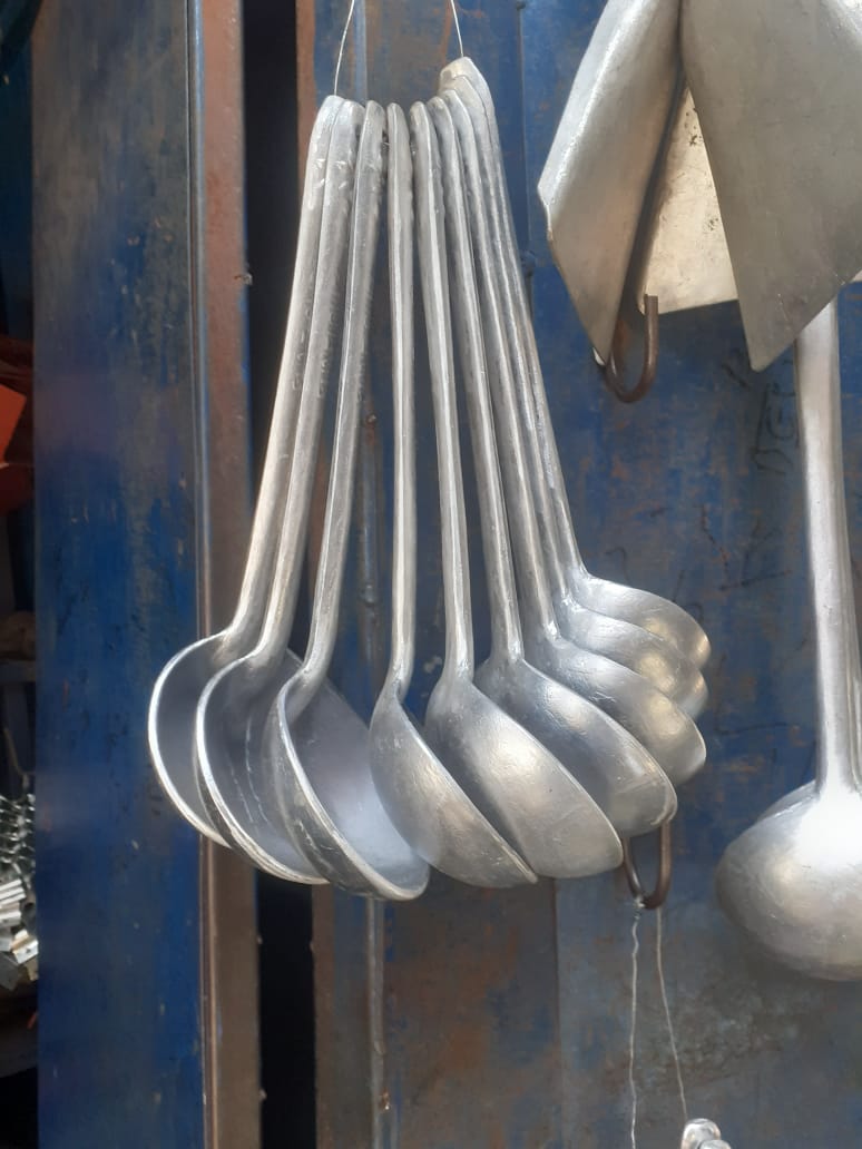 High-Quality Cast Iron Soup Spoons